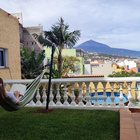 Casa" Vistas Al Teide" Mar Piscina Privada Parking Cubierto Gratuito En Las Instalaciones La Victoria de Acentejo エクステリア 写真