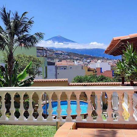 Casa" Vistas Al Teide" Mar Piscina Privada Parking Cubierto Gratuito En Las Instalaciones La Victoria de Acentejo エクステリア 写真