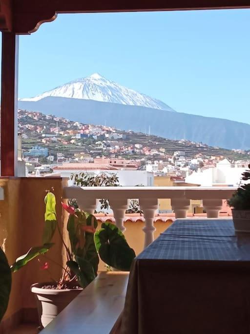 Casa" Vistas Al Teide" Mar Piscina Privada Parking Cubierto Gratuito En Las Instalaciones La Victoria de Acentejo エクステリア 写真