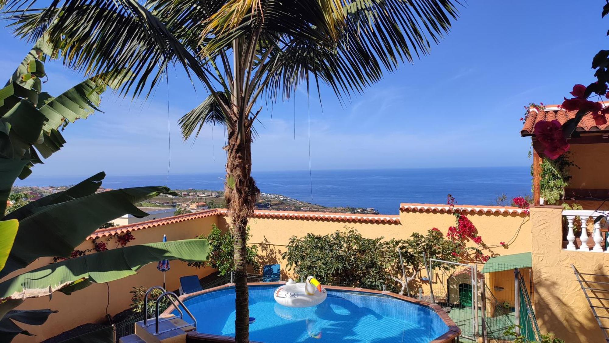 Casa" Vistas Al Teide" Mar Piscina Privada Parking Cubierto Gratuito En Las Instalaciones La Victoria de Acentejo エクステリア 写真